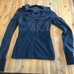 Navy Dance Studio Jacket Lululemon